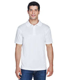 Harriton Polyester Jersey Polo M315 - White