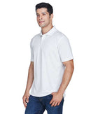 Harriton Polyester Jersey Polo M315 - White