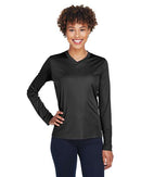 Team 365 Women's Zone Performance Long Sleeve T-Shirt TT11WL