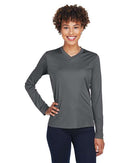 Team 365 Women's Zone Performance Long Sleeve T-Shirt TT11WL