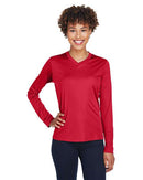 Team 365 Women's Zone Performance Long Sleeve T-Shirt TT11WL