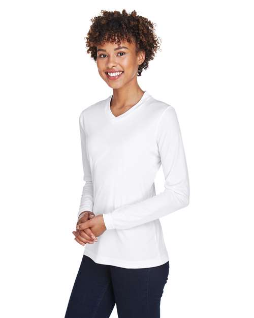 Team 365 Women's Zone Performance Long Sleeve T-Shirt TT11WL