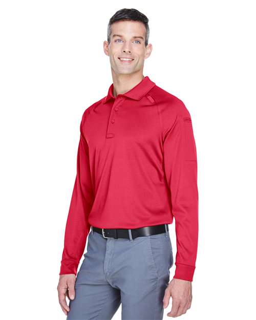 Harriton Advantage Long Sleeve Tactical Polo M211L