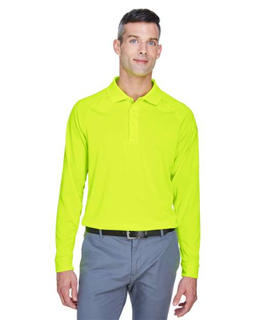 Harriton Advantage Long Sleeve Tactical Polo M211L