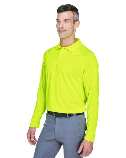 Harriton Advantage Long Sleeve Tactical Polo M211L