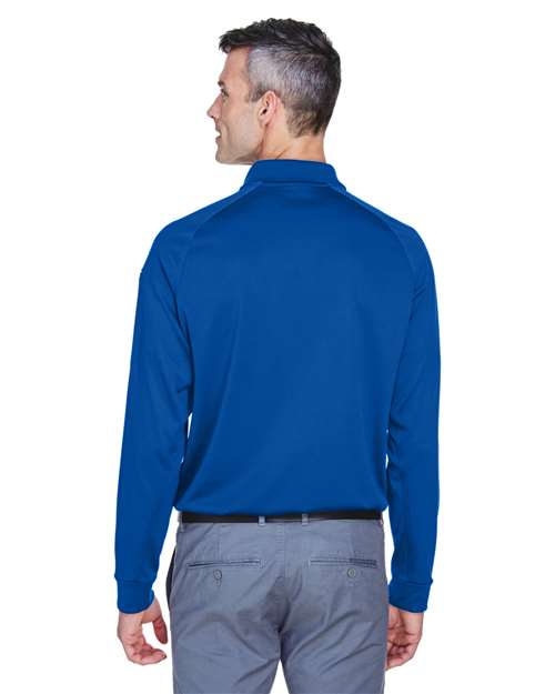 Harriton Advantage Long Sleeve Tactical Polo M211L