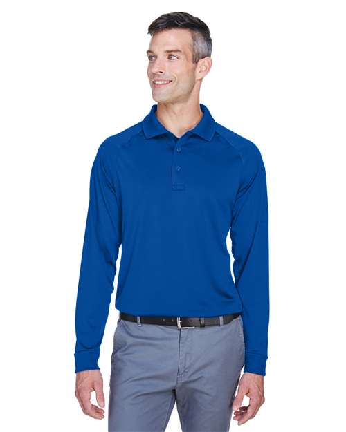 Harriton Advantage Long Sleeve Tactical Polo M211L