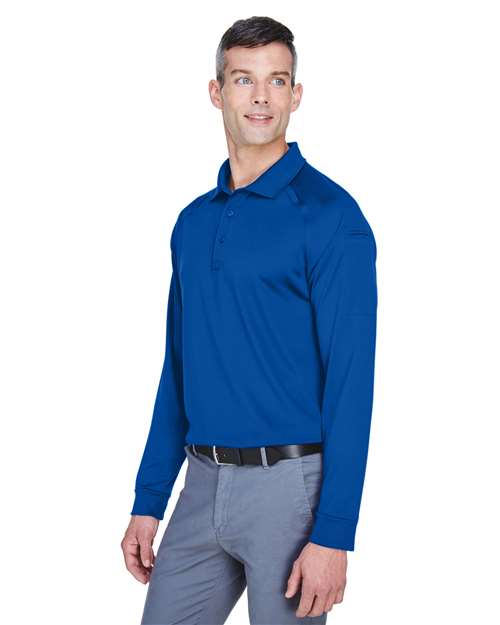 Harriton Advantage Long Sleeve Tactical Polo M211L