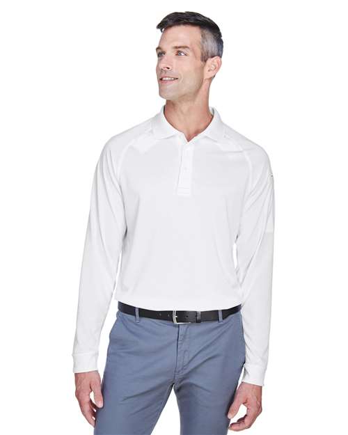 Harriton Advantage Long Sleeve Tactical Polo M211L