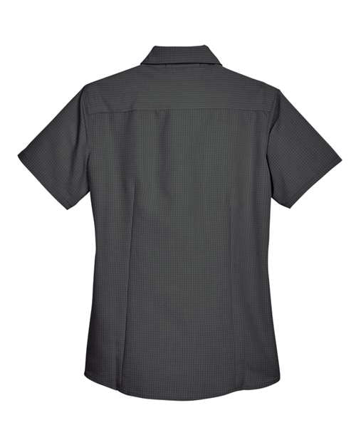Harriton Women's Barbados Textured Camp Shirt M560W