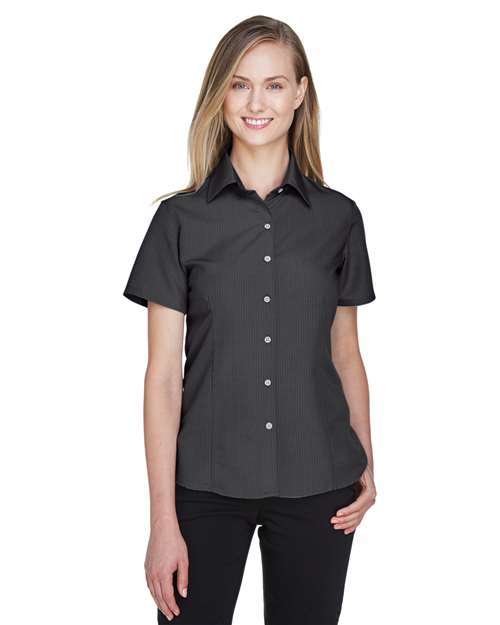 Harriton Women's Barbados Textured Camp Shirt M560W