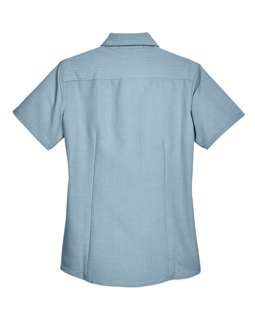 Harriton Women's Barbados Textured Camp Shirt M560W