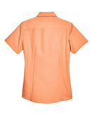 Harriton Women's Barbados Textured Camp Shirt M560W