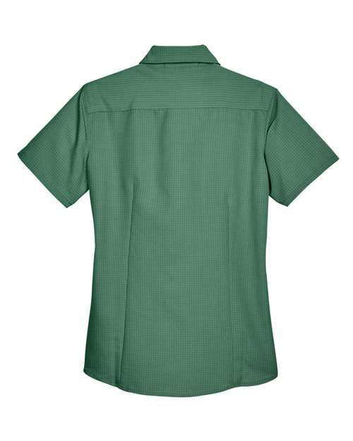 Harriton Women's Barbados Textured Camp Shirt M560W