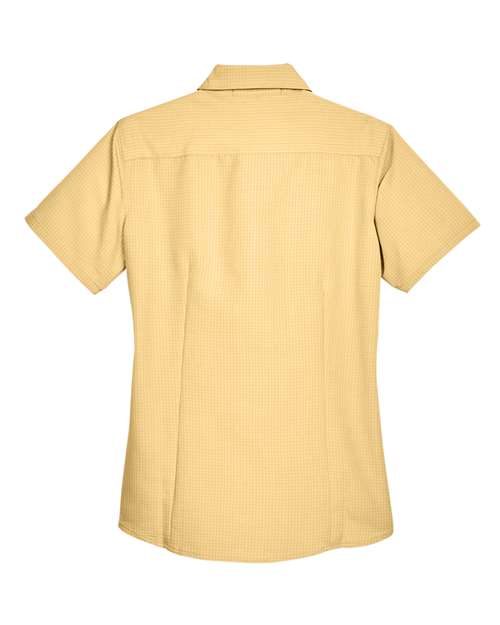 Harriton Women's Barbados Textured Camp Shirt M560W