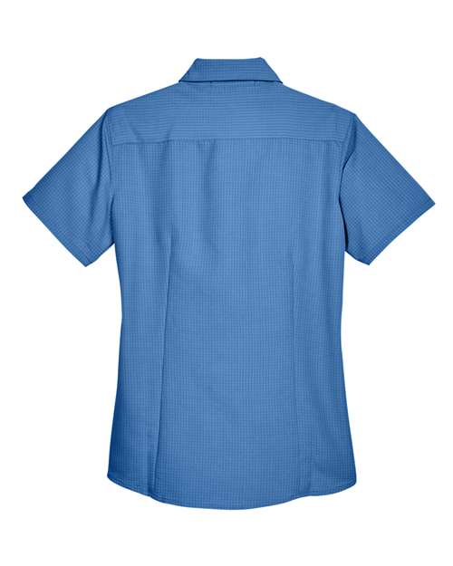 Harriton Women's Barbados Textured Camp Shirt M560W