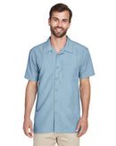 Harriton Barbados Textured Camp Shirt M560
