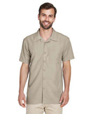 Harriton Barbados Textured Camp Shirt M560
