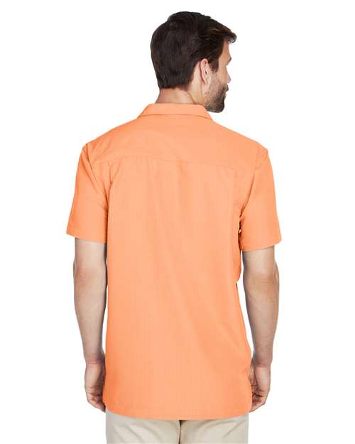 Harriton Barbados Textured Camp Shirt M560