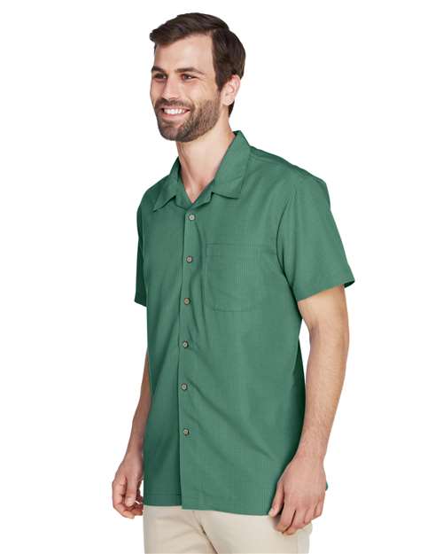Harriton Barbados Textured Camp Shirt M560