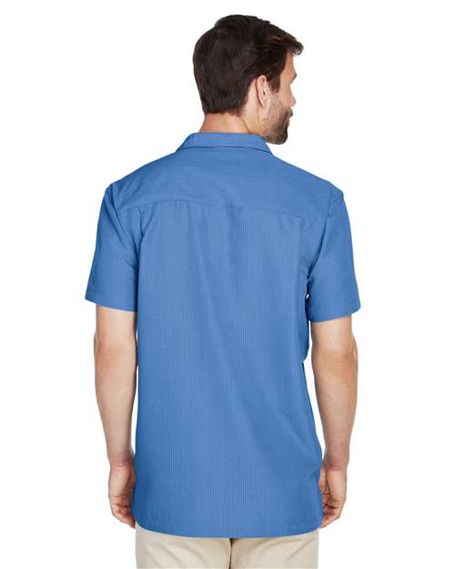 Harriton Barbados Textured Camp Shirt M560
