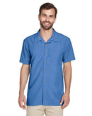 Harriton Barbados Textured Camp Shirt M560