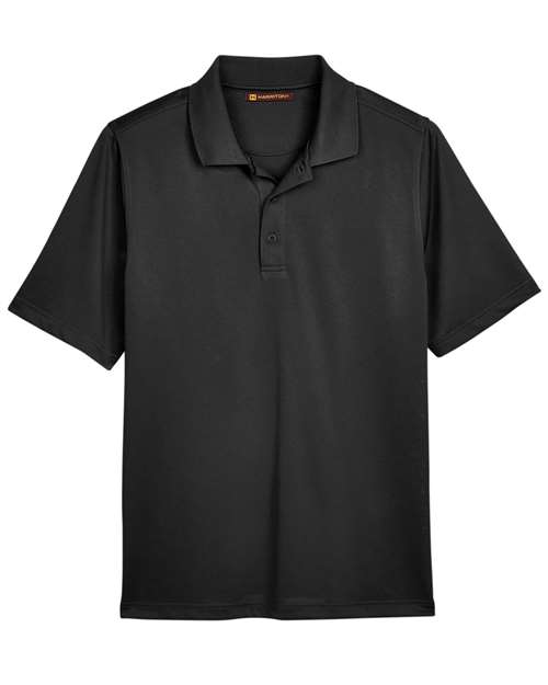 Harriton Advantage Snag Protection Plus Polo M348 - Black