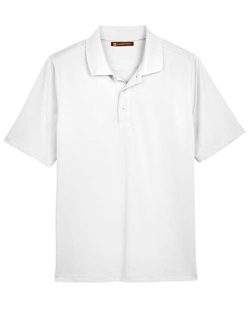 Harriton Advantage Snag Protection Plus Polo M348 - White