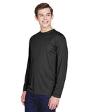 Team 365 Zone Performance Long Sleeve T-Shirt TT11L - Black
