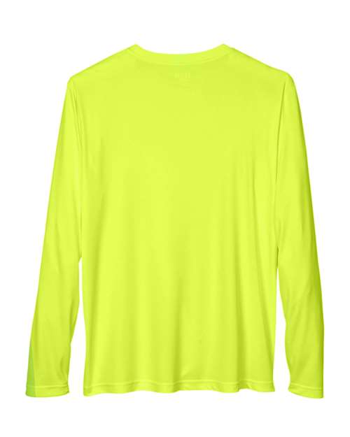 Team 365 Zone Performance Long Sleeve T-Shirt TT11L - Safety Yellow