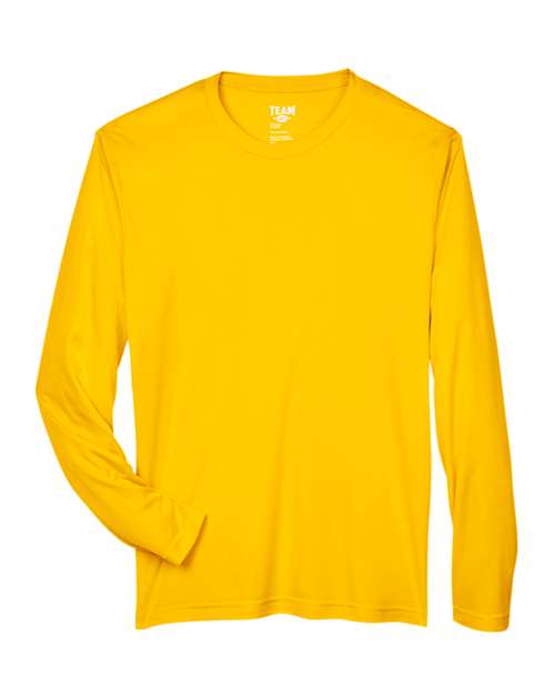Team 365 Zone Performance Long Sleeve T-Shirt TT11L - Sport Athletic Gold