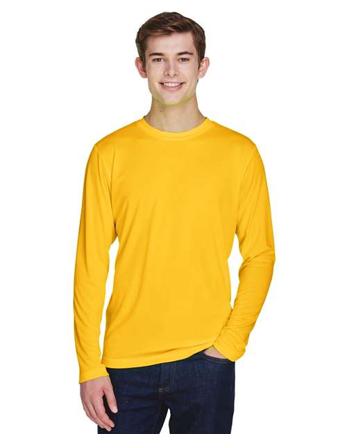 Team 365 Zone Performance Long Sleeve T-Shirt TT11L - Sport Athletic Gold