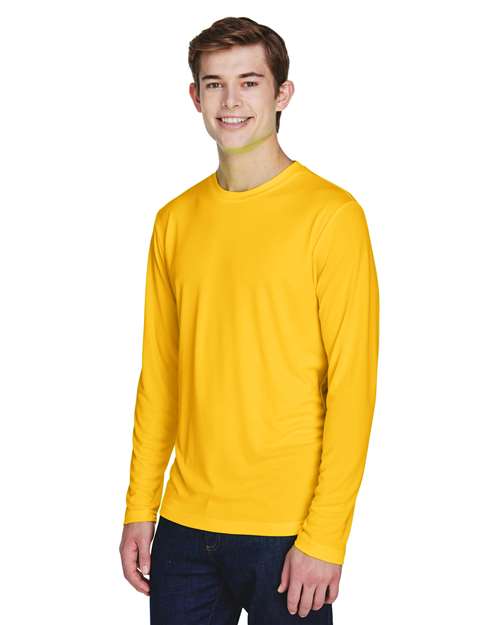 Team 365 Zone Performance Long Sleeve T-Shirt TT11L - Sport Athletic Gold