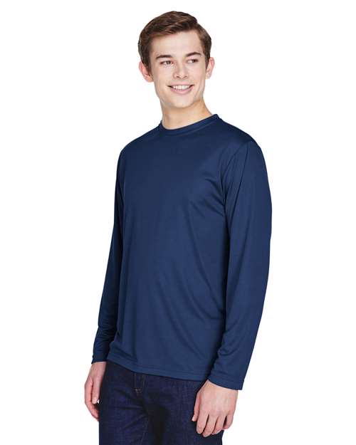 Team 365 Zone Performance Long Sleeve T-Shirt TT11L - Sport Dark Navy