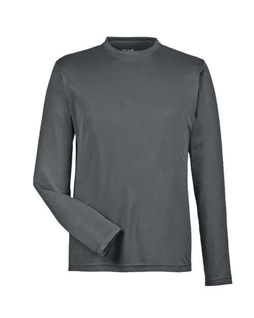 Team 365 Zone Performance Long Sleeve T-Shirt TT11L - Sport Graphite