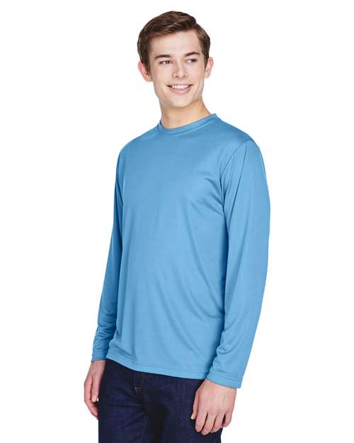Team 365 Zone Performance Long Sleeve T-Shirt TT11L - Sport Light Blue