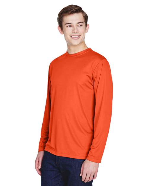 Team 365 Zone Performance Long Sleeve T-Shirt TT11L - Sport Orange