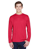 Team 365 Zone Performance Long Sleeve T-Shirt TT11L - Sport Red