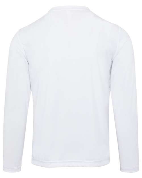 Team 365 Zone Performance Long Sleeve T-Shirt TT11L - White