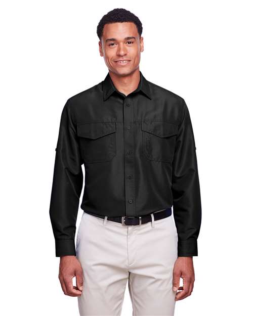 Harriton Key West Performance Staff Shirt M580L