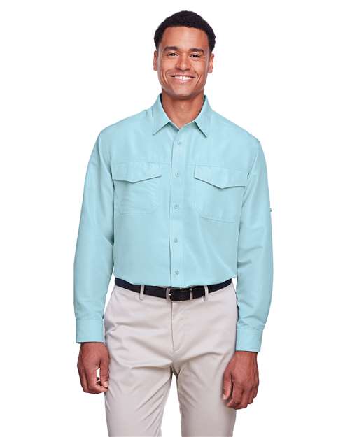 Harriton Key West Performance Staff Shirt M580L