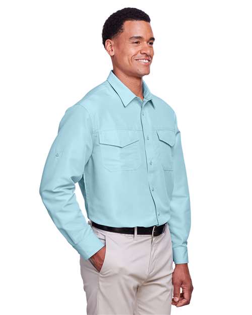 Harriton Key West Performance Staff Shirt M580L
