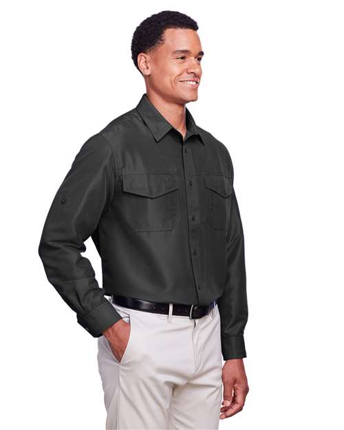 Harriton Key West Performance Staff Shirt M580L