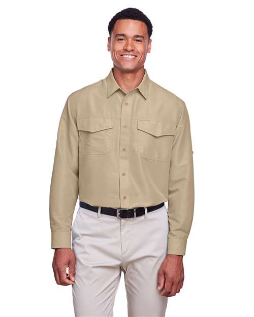 Harriton Key West Performance Staff Shirt M580L