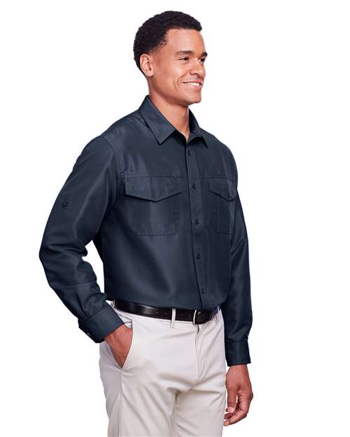 Harriton Key West Performance Staff Shirt M580L