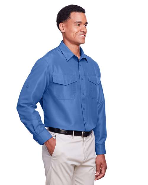 Harriton Key West Performance Staff Shirt M580L
