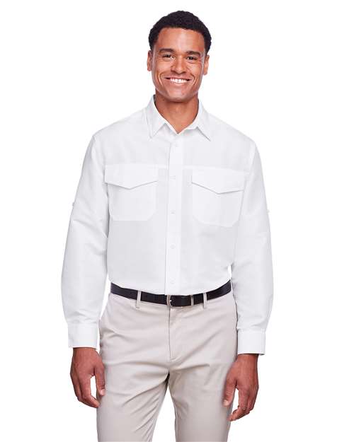 Harriton Key West Performance Staff Shirt M580L
