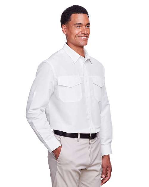 Harriton Key West Performance Staff Shirt M580L