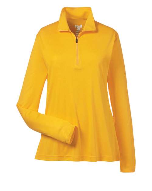 Team 365 Women's Zone Performance Quarter-Zip Pullover TT31W