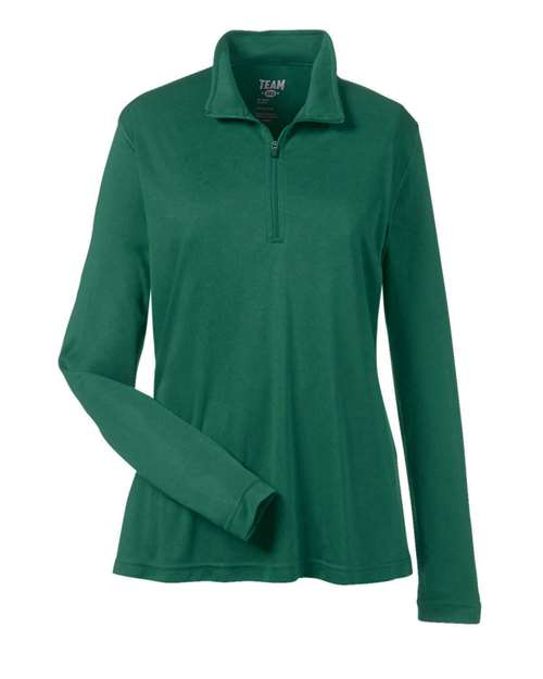 Team 365 Women's Zone Performance Quarter-Zip Pullover TT31W